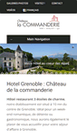 Mobile Screenshot of commanderie.fr